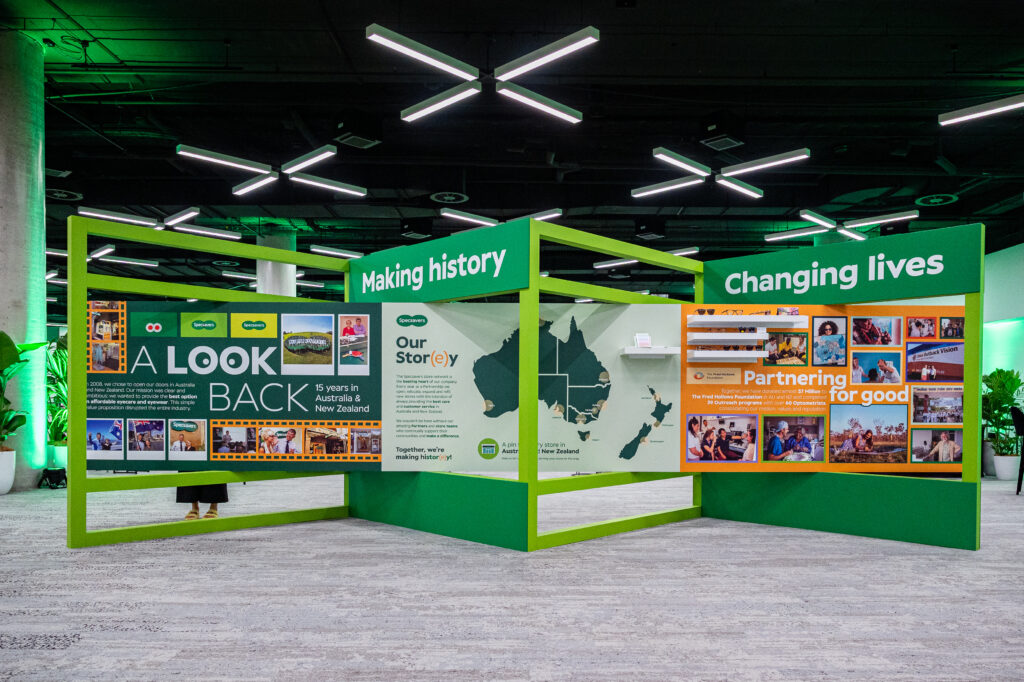 Specsavers History Wall
