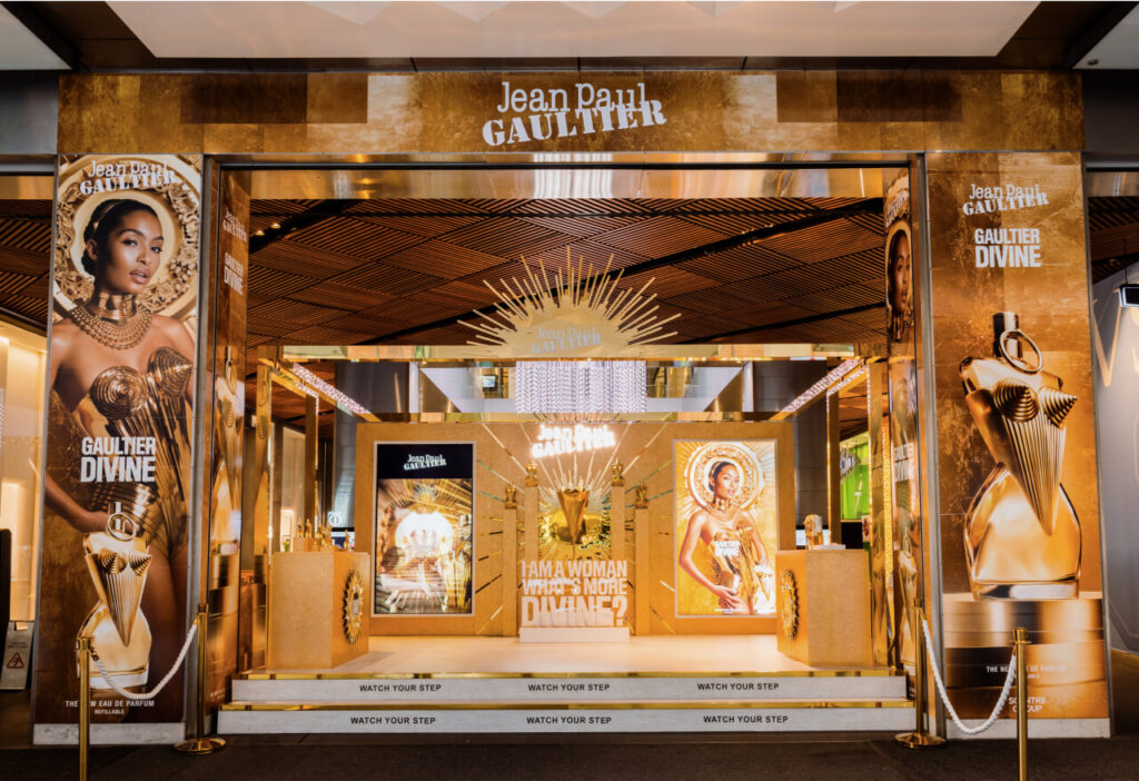 Jean Paul Gaultier perfume launch in Pitt St Mall by Popology