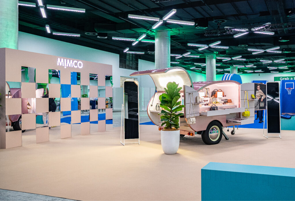 Specsavers Seminar Mimco stand designed by Popology